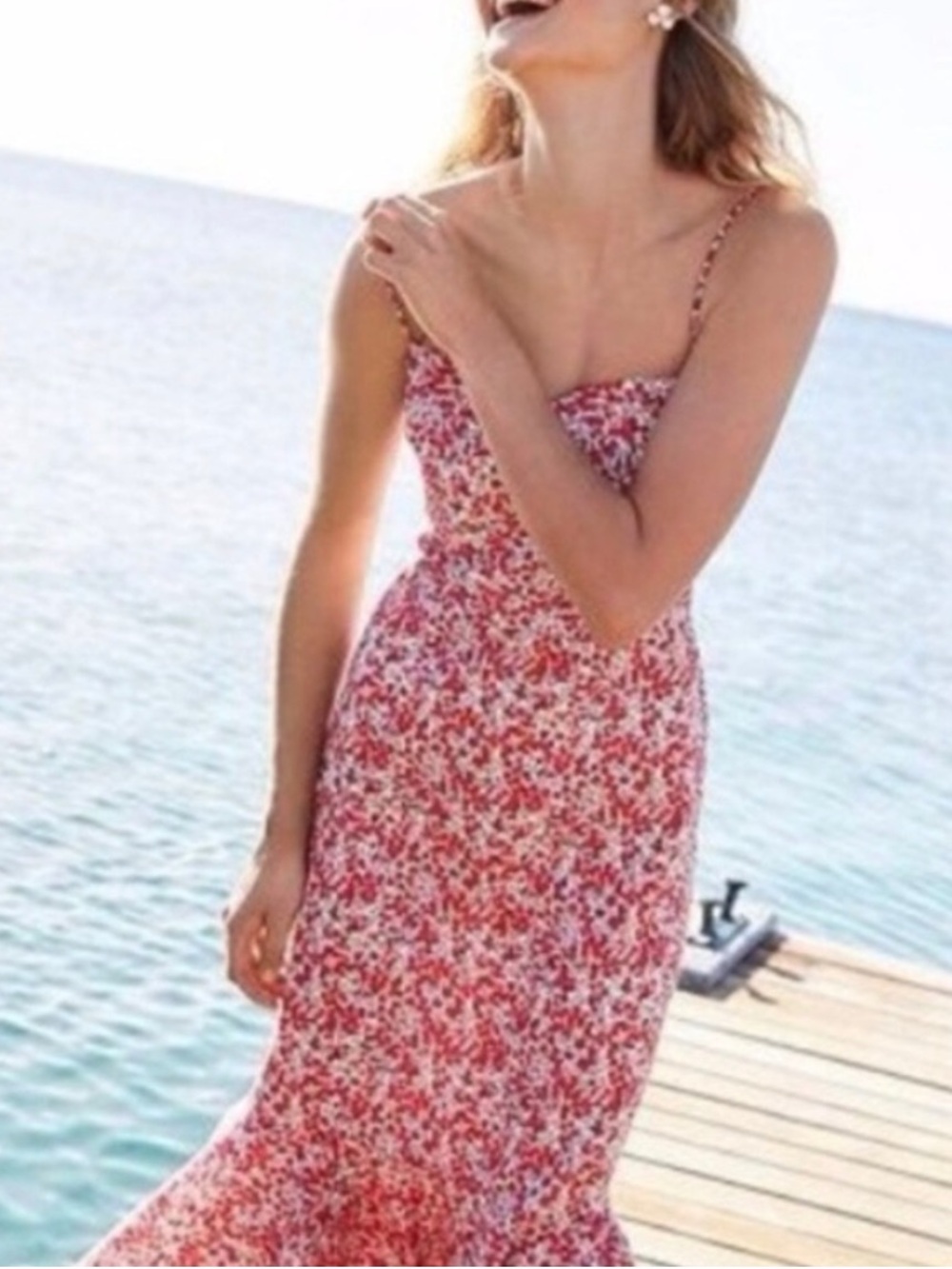 J Crew x Liberty of London Floral Dress